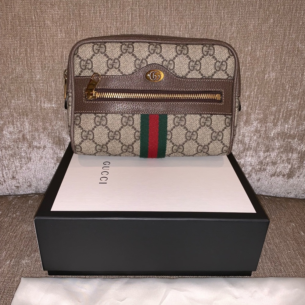 Gucci Ophidia small belt bag monogram